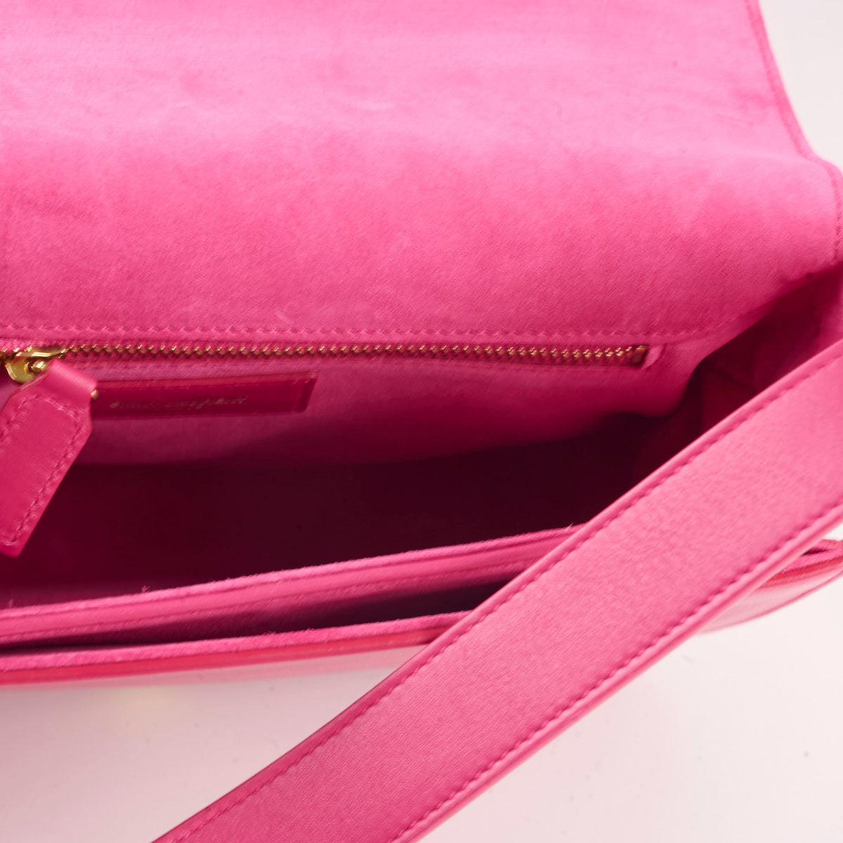 Saint Laurent Y Ligne Flap Bag Pink - photo 9