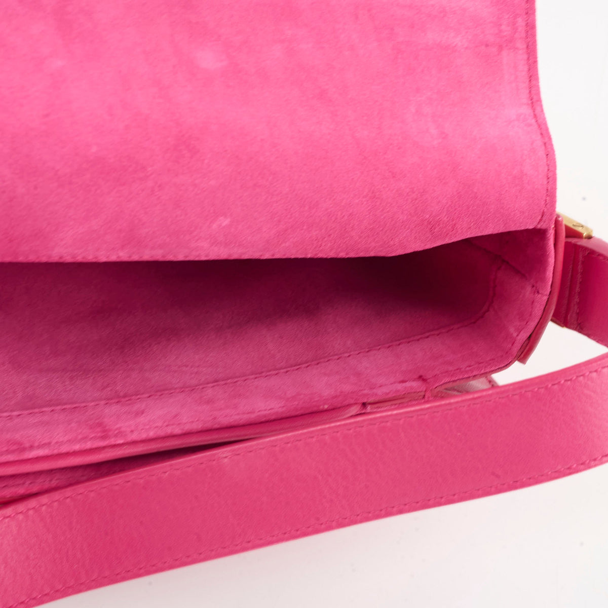 Saint Laurent Y Ligne Flap Bag Pink - photo 10
