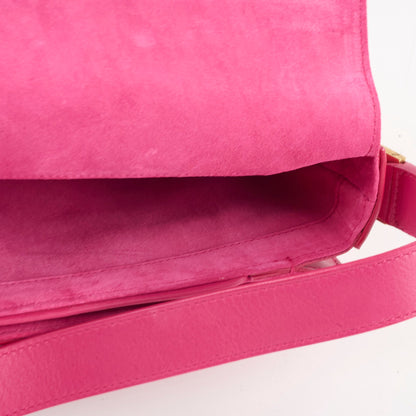 Saint Laurent Y Ligne Flap Bag Pink - photo 10
