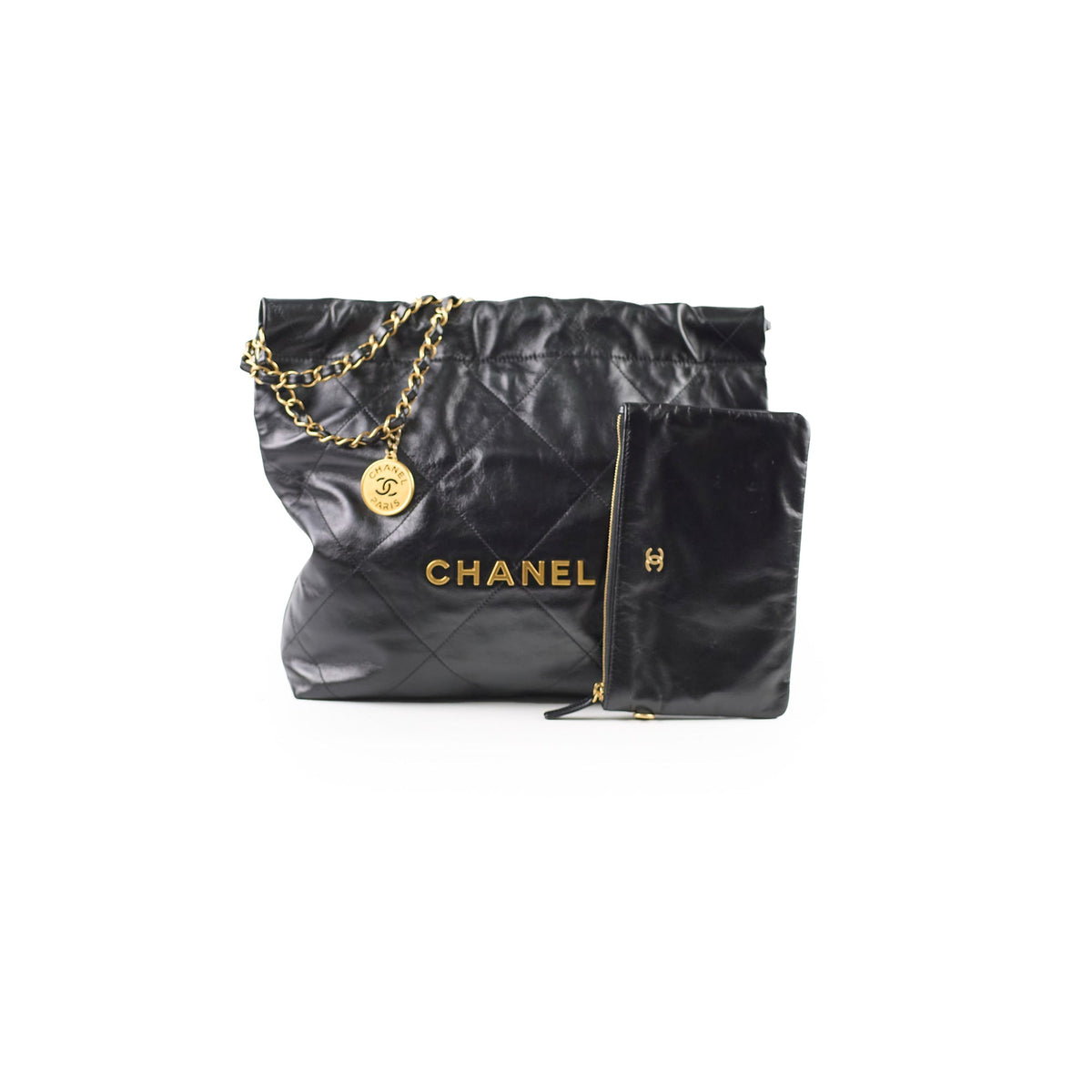 Chanel 22 Small Handbag Black - photo 1