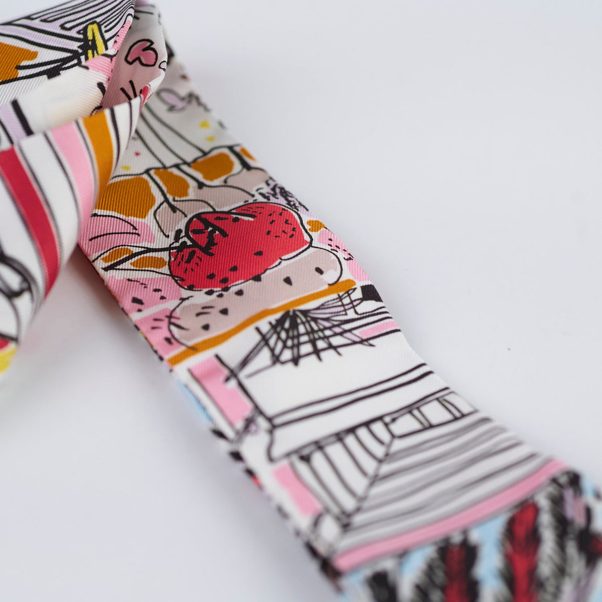 Hermes Silk Twilly Rayures D'Ete - photo 2