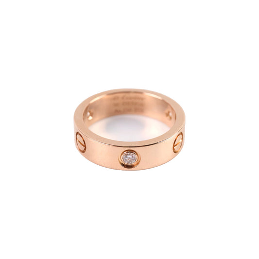Cartier Love 3 Diamonds Ring Size 56 - photo 1
