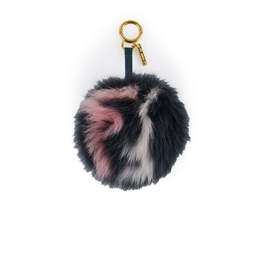 Fendi Mink FF Pom Pom Bag Charm - photo 1