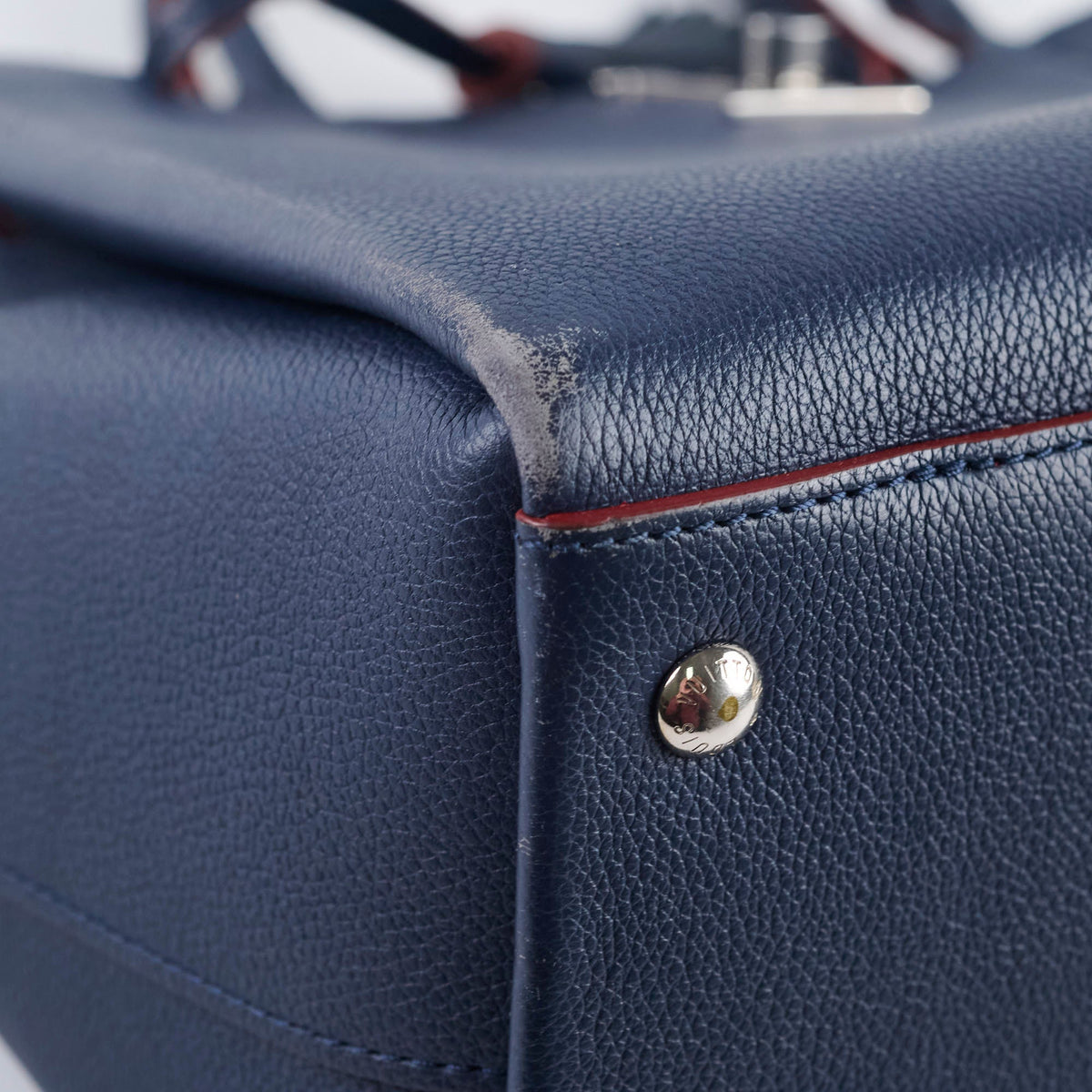 Louis Vuitton Lock Me Tote Navy Blue - photo 13