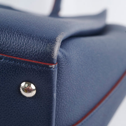 Louis Vuitton Lock Me Tote Navy Blue - photo 15