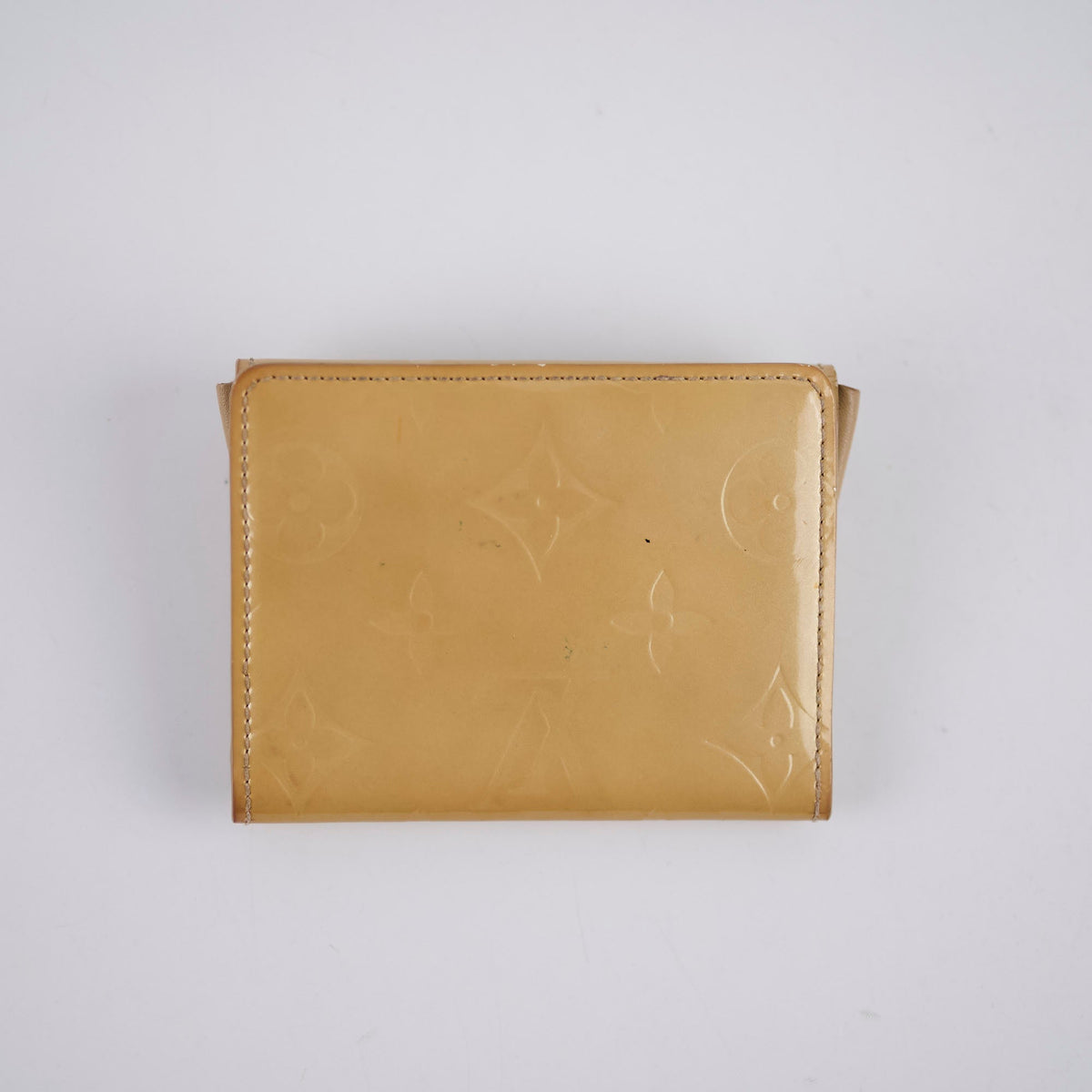 Louis Vuitton Vernis Compact Wallet Gold - photo 2