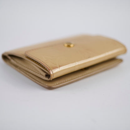 Louis Vuitton Vernis Compact Wallet Gold - photo 5