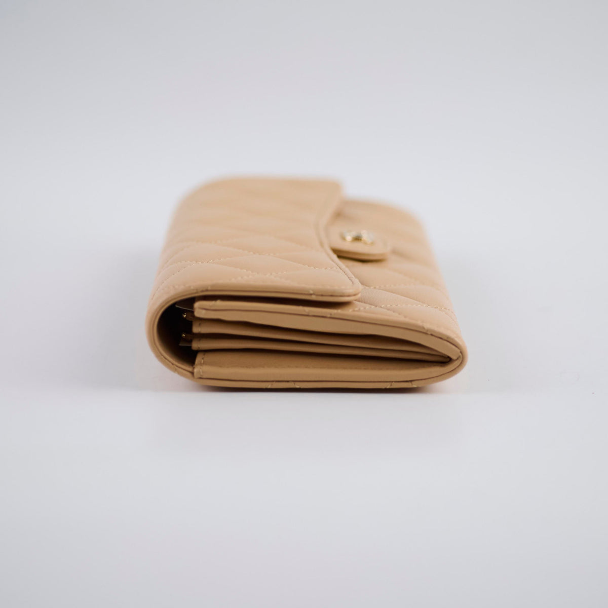 Chanel Beige Long Wallet Beige - photo 3