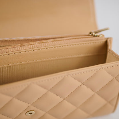 Chanel Beige Long Wallet Beige - photo 7