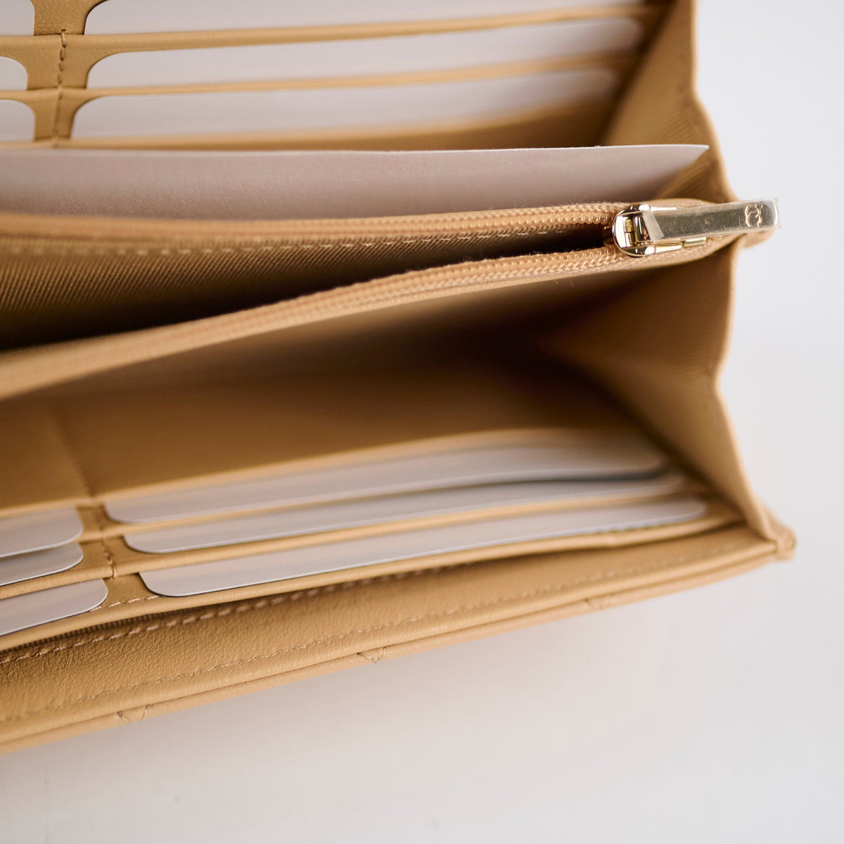 Chanel Beige Long Wallet Beige - photo 11
