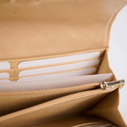 Chanel Beige Long Wallet Beige - photo 5