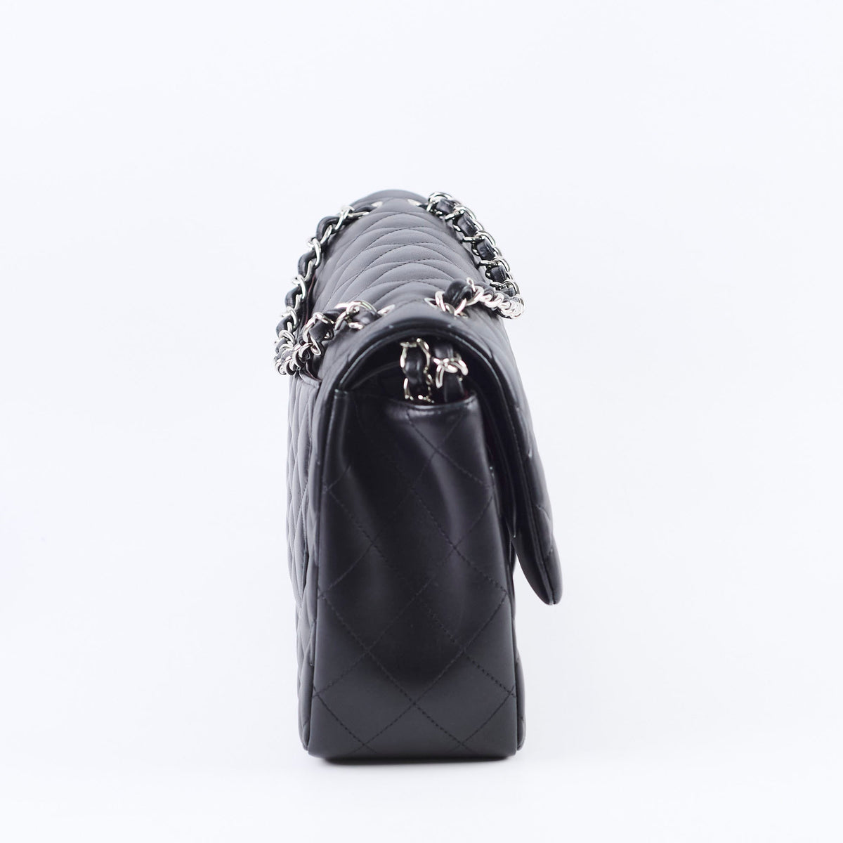 Chanel Lambskin Jumbo Classic Double Flap Black - photo 3