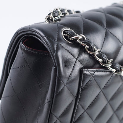 Chanel Lambskin Jumbo Classic Double Flap Black - photo 17