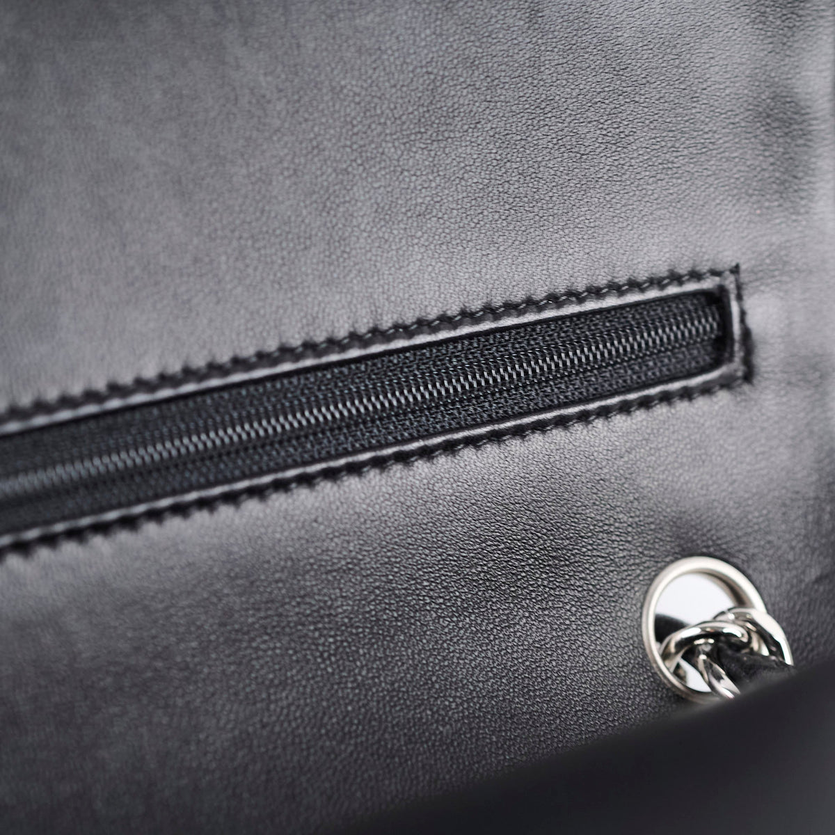 Chanel Lambskin Jumbo Classic Double Flap Black - photo 8