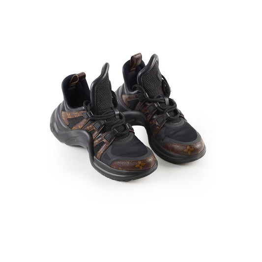 Louis Vuitton Women's Sneaker Black/Monogram Size36.5 - photo 1