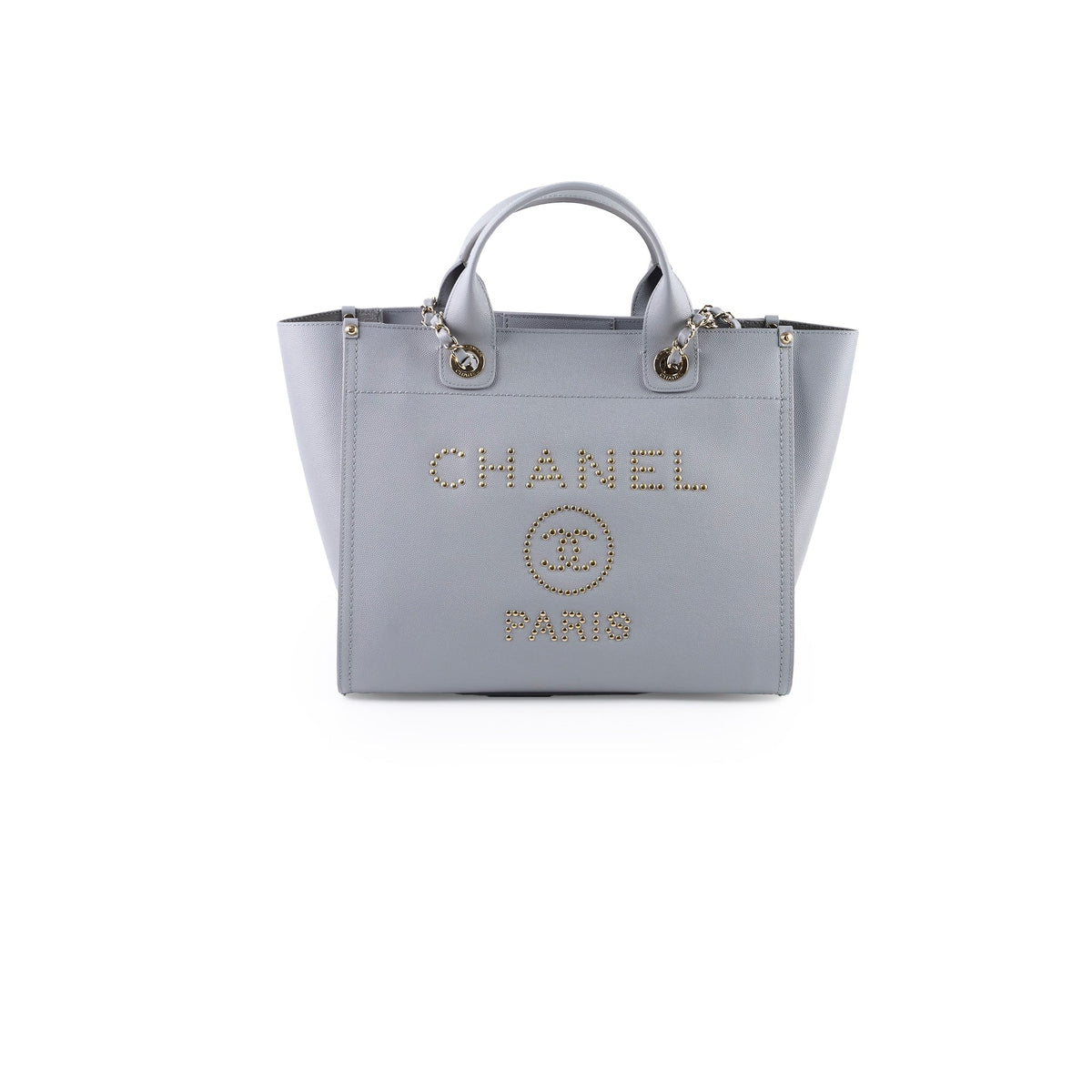Chanel Medium Deauville Light Grey - photo 1