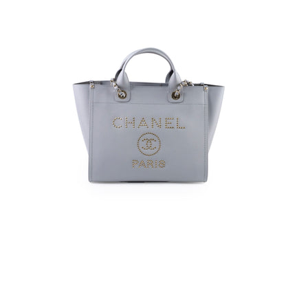 Chanel Medium Deauville Light Grey - photo 1