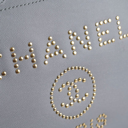 Chanel Medium Deauville Light Grey - photo 7