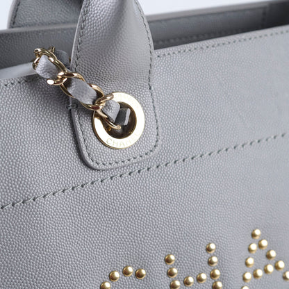 Chanel Medium Deauville Light Grey - photo 14