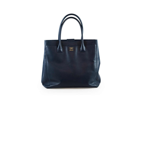 Chanel Exectutive Cerf Tote Navy - photo 1