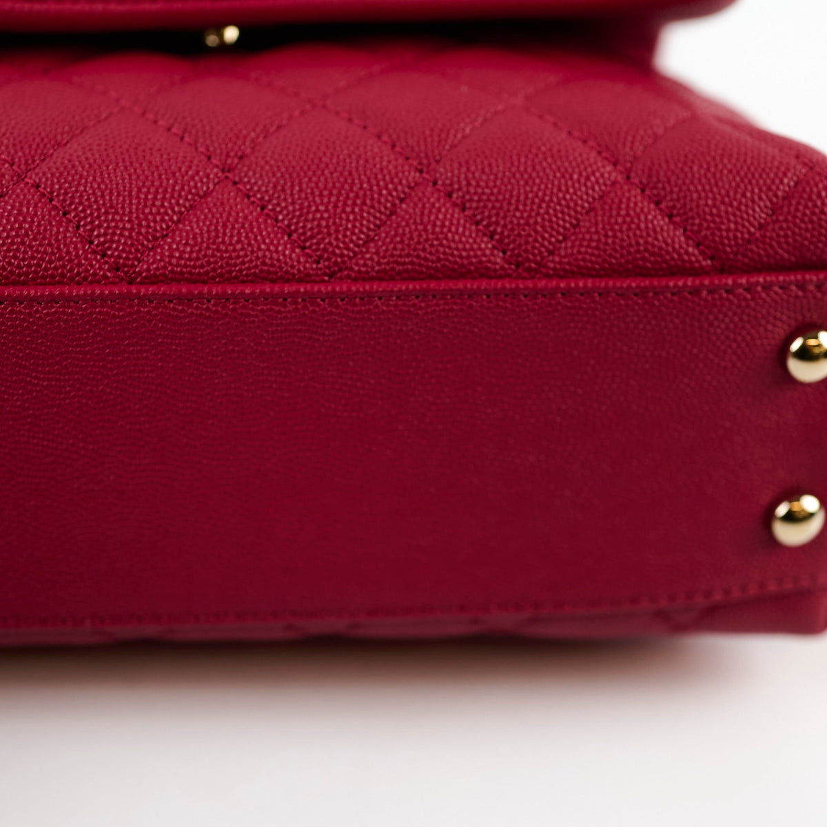 Chanel Coco Handle Small Caviar Raspberry Red/Pink (30 Series) - photo 13