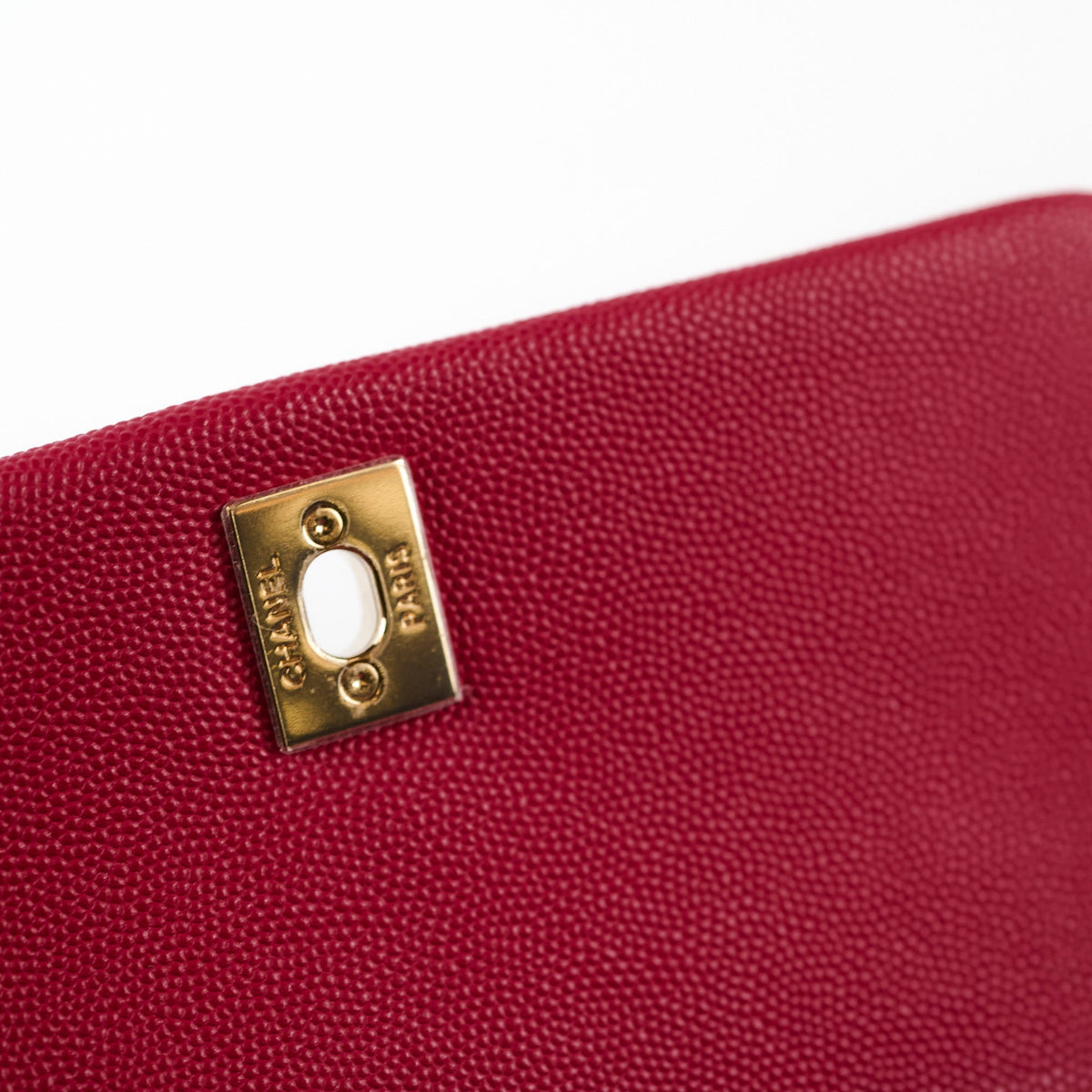 Chanel Coco Handle Small Caviar Raspberry Red/Pink (30 Series) - photo 7