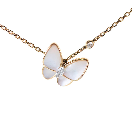 Van Cleef & Arpels Two Butterfly Necklace - photo 1