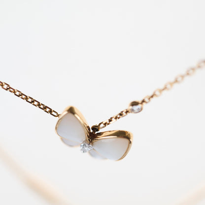 Van Cleef & Arpels Two Butterfly Necklace - photo 3