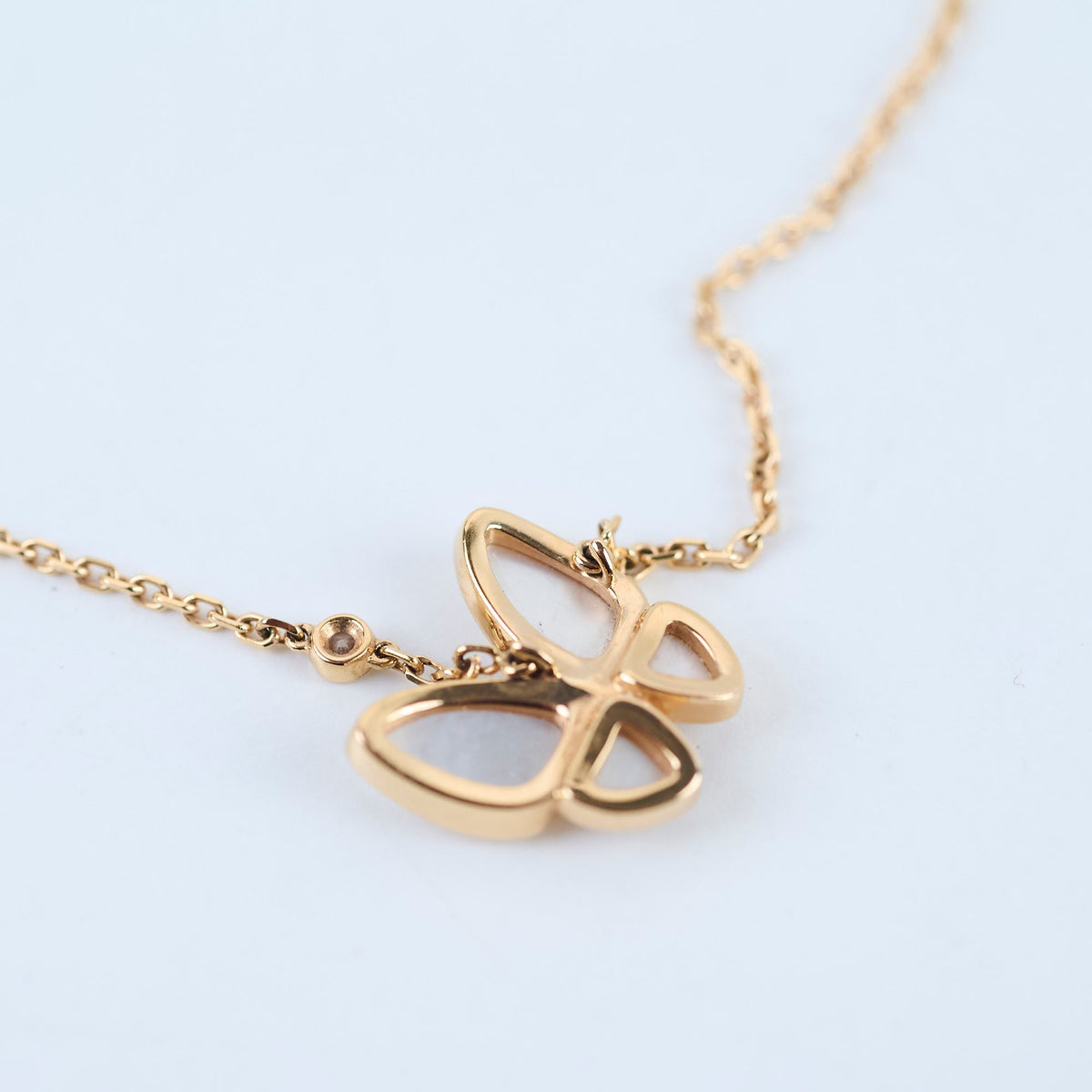 Van Cleef & Arpels Two Butterfly Necklace - photo 4
