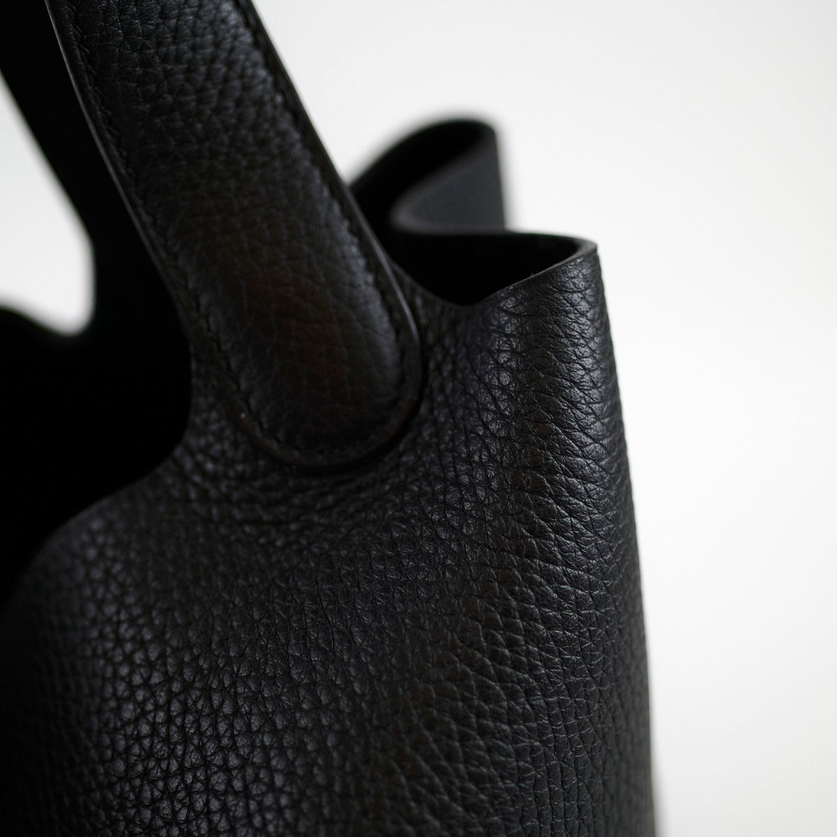 Hermes Picotin 22 Black PHW C Stamp - photo 5