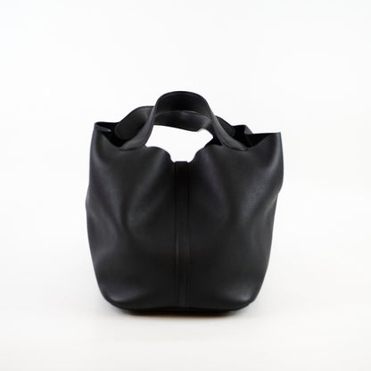 Hermes Picotin 22 Black PHW C Stamp - photo 2