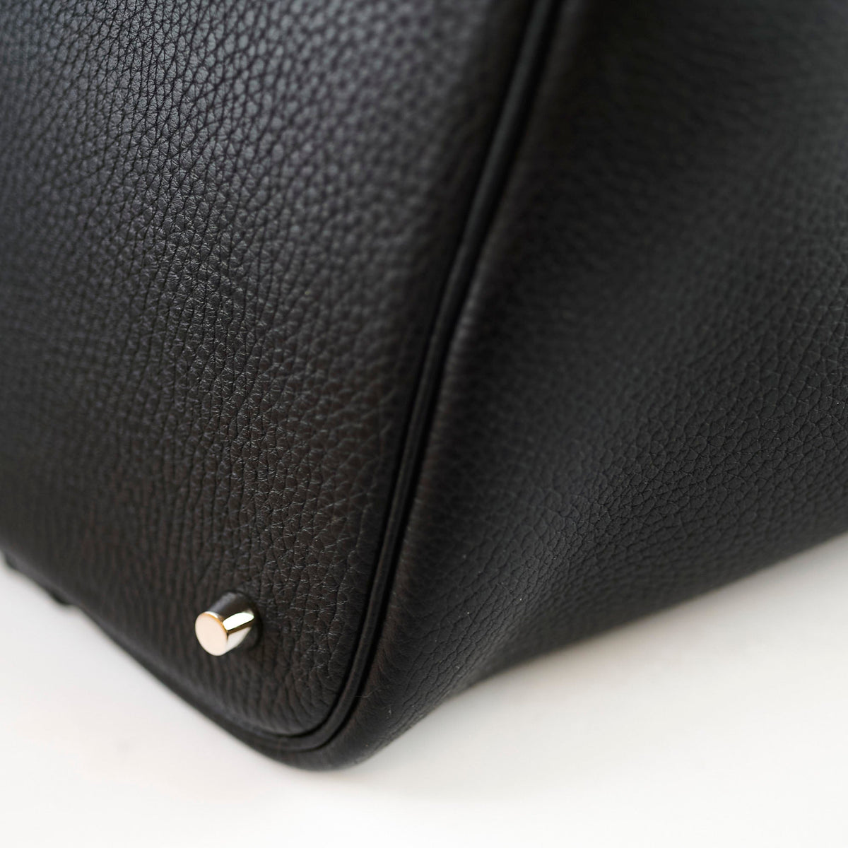 Hermes Picotin 22 Black PHW C Stamp - photo 8