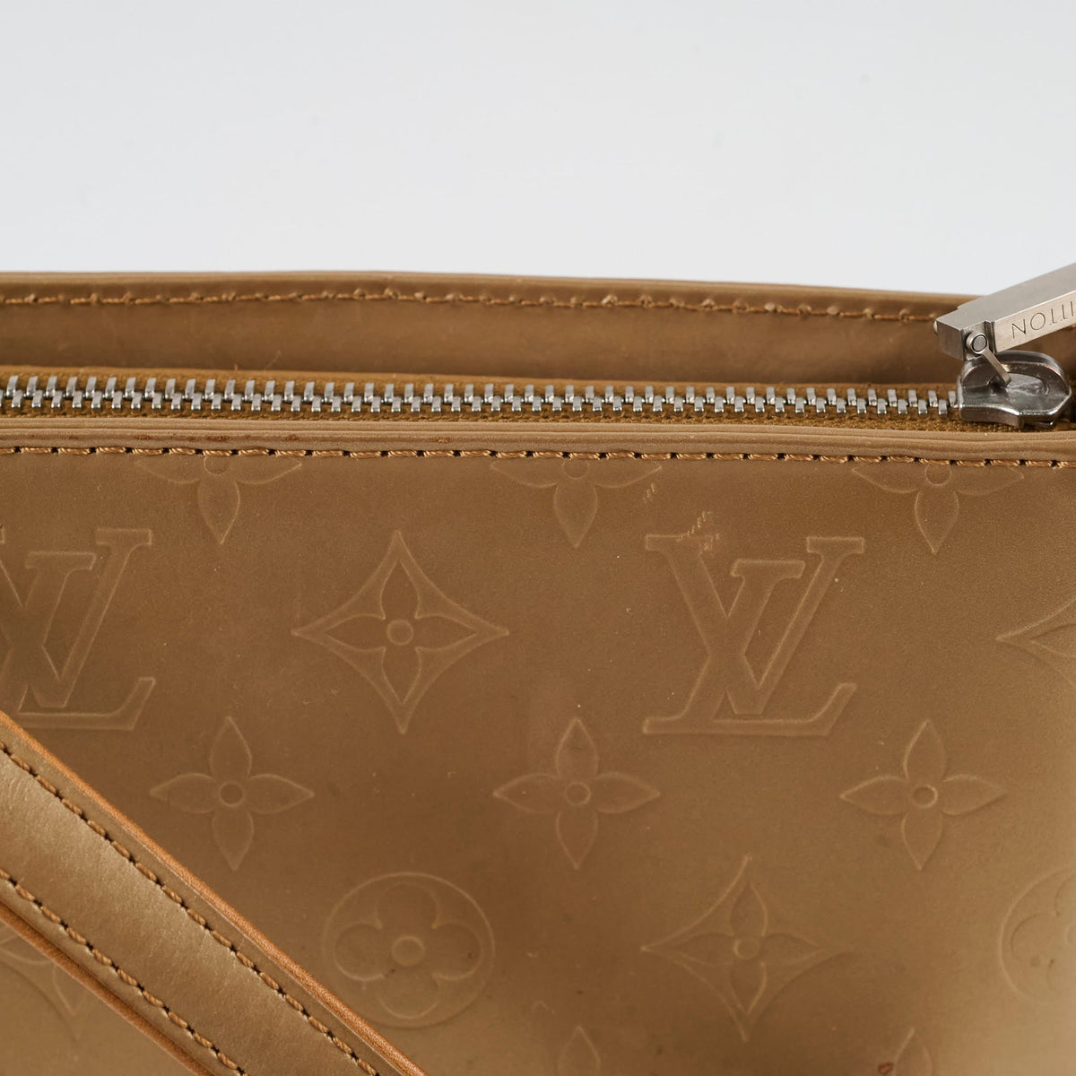 Louis Vuitton Mat Fowler Shoulder Bag Gold - photo 8