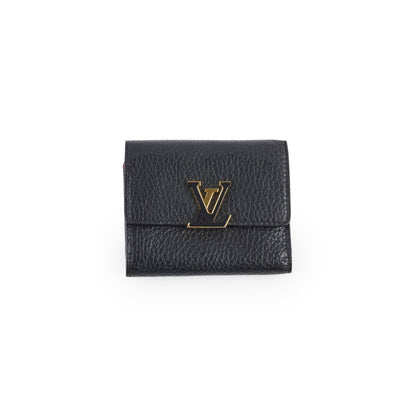 Louis Vuitton Capucines XS Wallet Black - photo 1