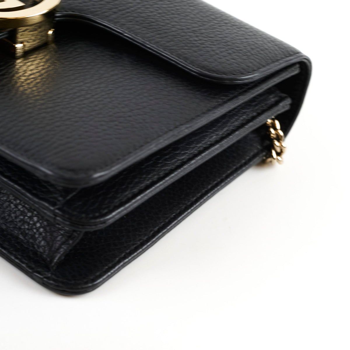 Gucci Dollar Small Interlocking G Calfskin Black - photo 10