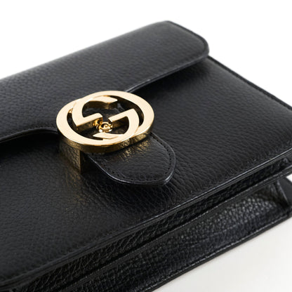 Gucci Dollar Small Interlocking G Calfskin Black - photo 11