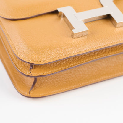 Hermes Mini Constance 18 Cherve Caramel K Stamp 2025 - photo 11