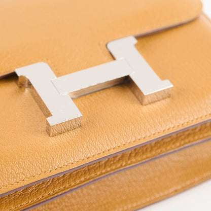 Hermes Mini Constance 18 Cherve Caramel K Stamp 2025 - photo 13