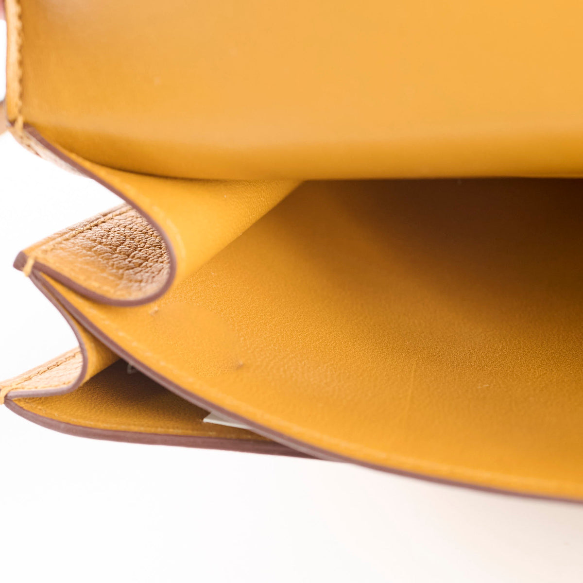 Hermes Mini Constance 18 Cherve Caramel K Stamp 2025 - photo 10