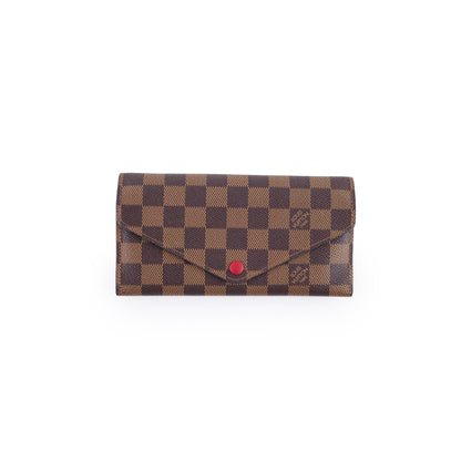 Louis Vuitton Sarah Long Wallet Damier Ebene - photo 1