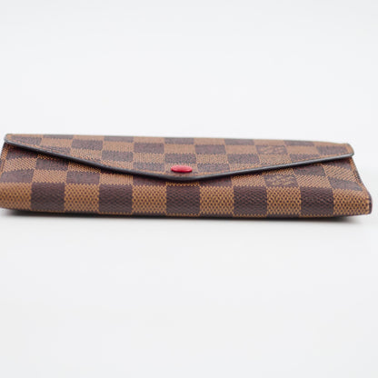 Louis Vuitton Sarah Long Wallet Damier Ebene - photo 3