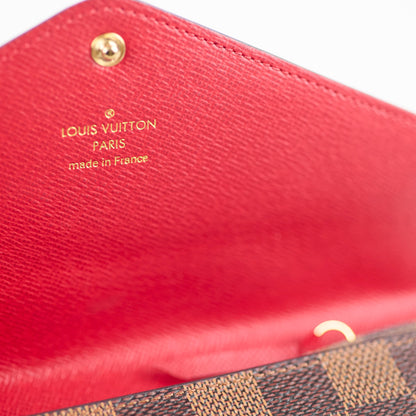 Louis Vuitton Sarah Long Wallet Damier Ebene - photo 6