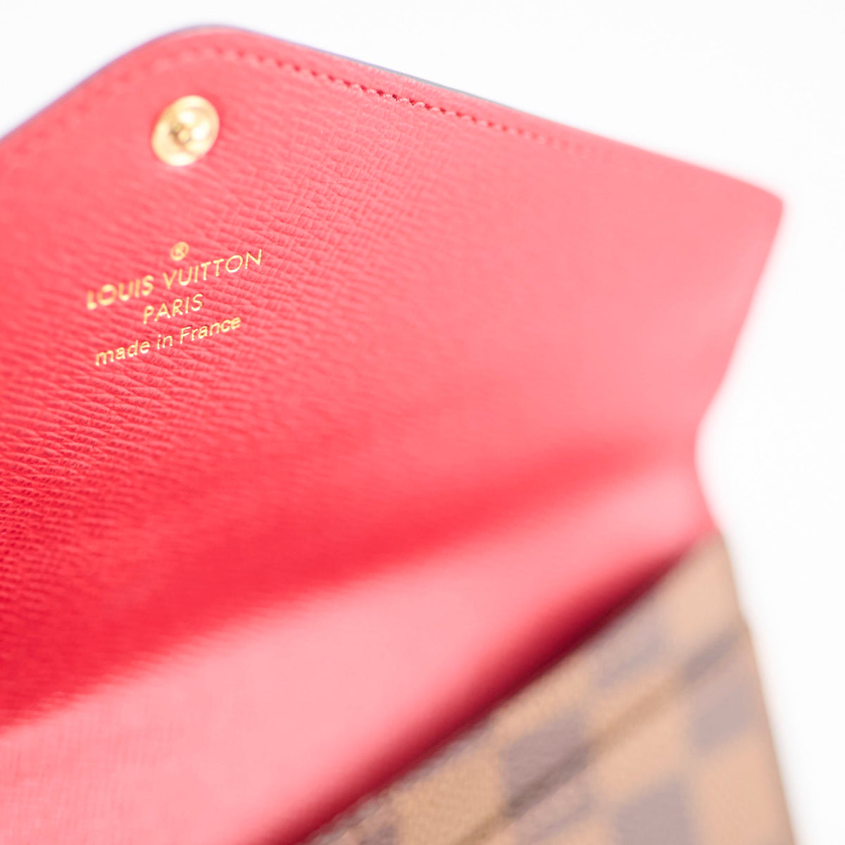 Louis Vuitton Sarah Long Wallet Damier Ebene - photo 7
