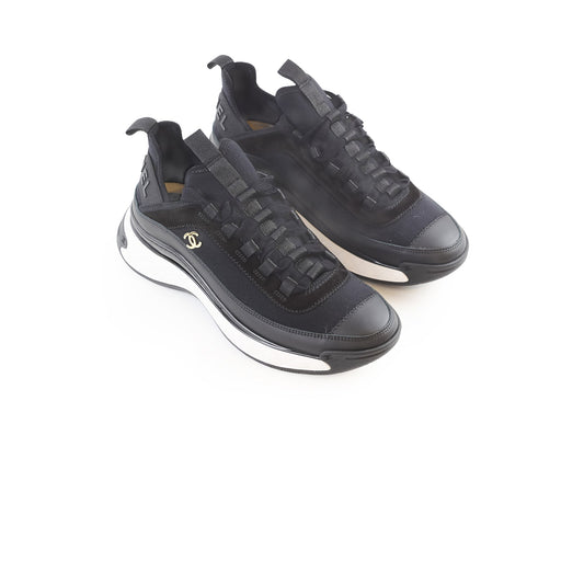 Chanel Sneakers Black Size 38.5 - photo 1