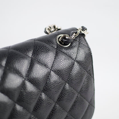 Chanel Jumbo Double Flap Caviar Black - photo 14