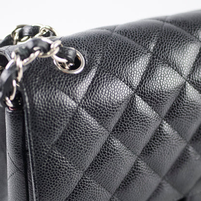 Chanel Jumbo Double Flap Caviar Black - photo 16