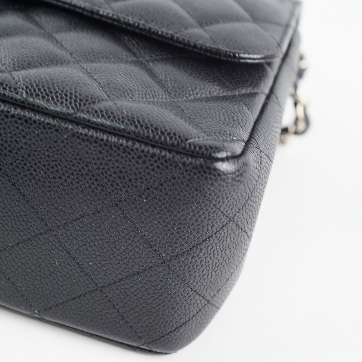 Chanel Jumbo Double Flap Caviar Black - photo 19