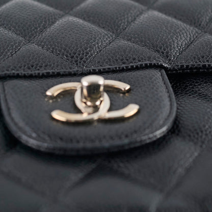 Chanel Jumbo Double Flap Caviar Black - photo 20