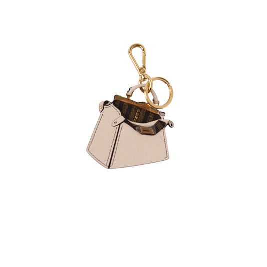 Fendi Peekaboo Charm Biege - photo 1