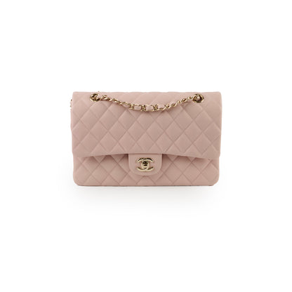 Chanel Medium/Large Caviar Double Classic Flap Pink - photo 1